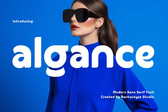 Algance Typeface for Modern Web Design