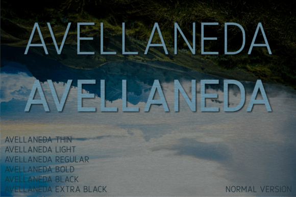 Avellaneda: A Refined Sans Serif Typeface