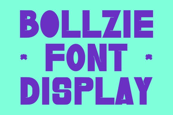 Bollzie: The Bold Sans Serif Typeface for Modern Branding