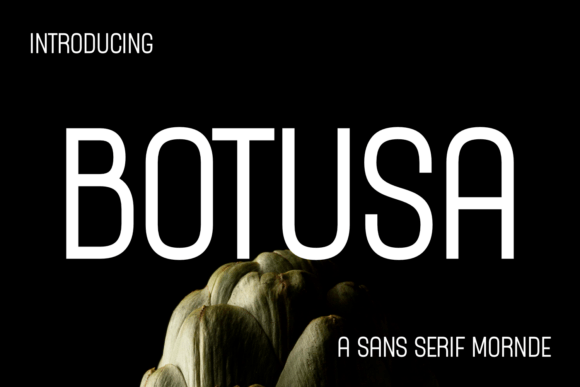 Botusa Font for Elegant Handmade Designs