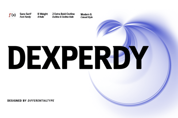 Dexperdy Typeface for Modern Editorial Design