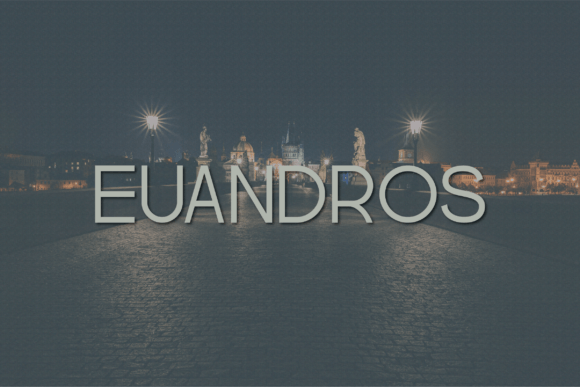 Euandros: The Modern Sans Serif for Branding