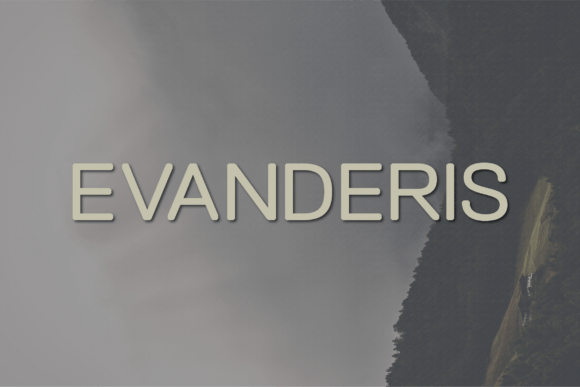 Evanderis Typeface Review for Modern Branding