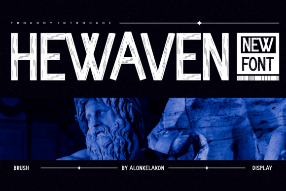 Hewaven: A Unique Sans Serif Font for Modern Branding