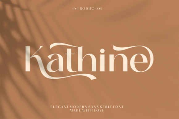 Kathine: An Elegant Sans Serif Font for Modern Brands