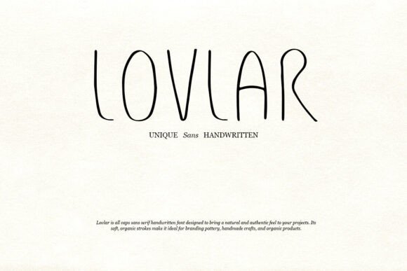Lovlar Font Review: The Ultimate Organic Sans Serif for Branding