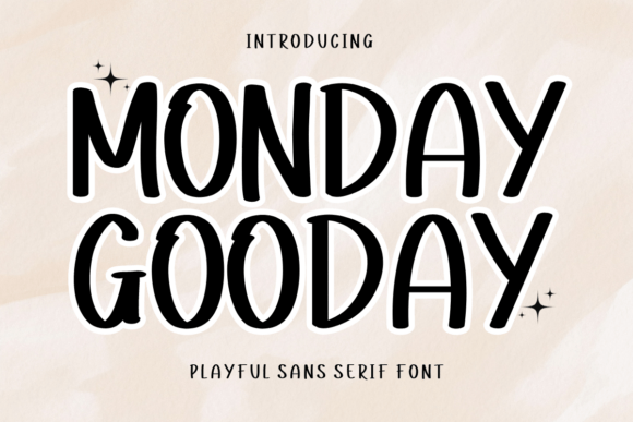 Monday Gooday Font for Playful Branding