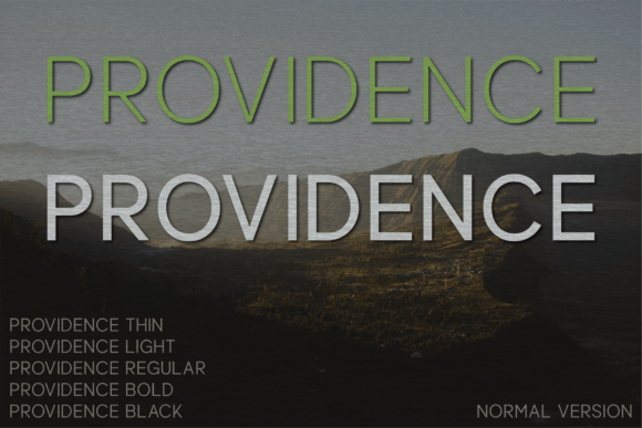 Providence Font: Elevating Web Design with Sophistication