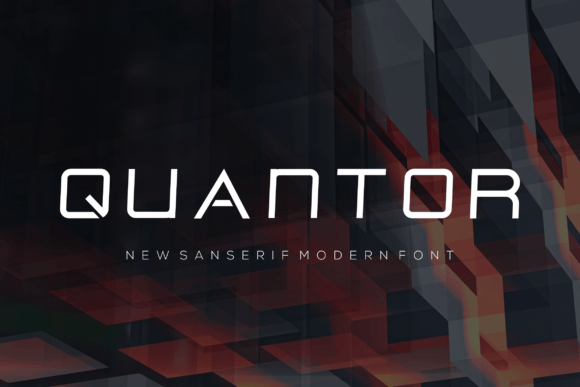 Quantor: A Modern Sans Serif Font for Digital Design