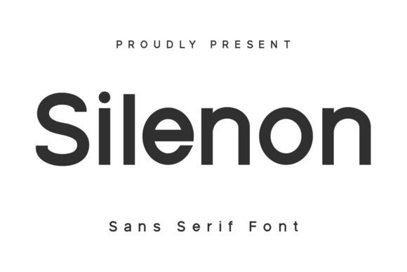 Silenon Typeface for Modern Branding