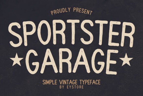 Sportster Garage Typeface for Bold Branding