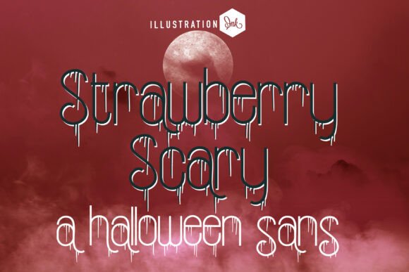 Strawberry Scary Font for Bold Web Design