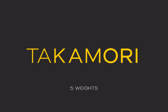 Takamori Font: Elevate Your Handmade Brand