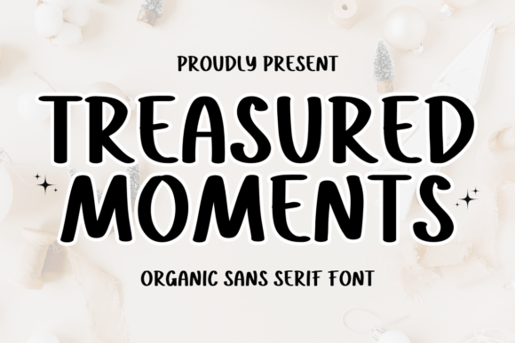 Treasured Moments Font for Small Business Branding