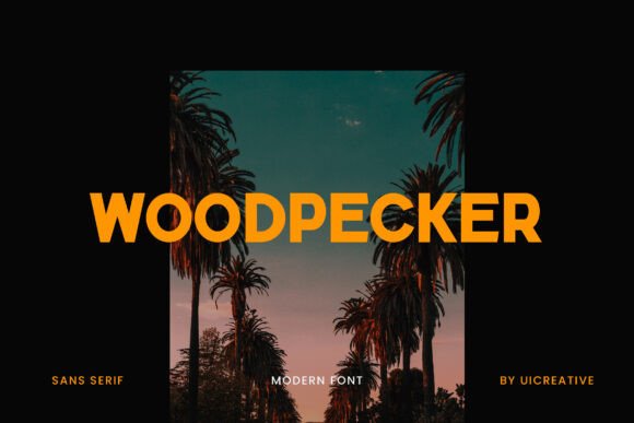 Wooppecker: The Elegant Sans Serif Font for Modern Editors
